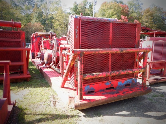 1982 JOY Model 1050-125 Double Air Compressor Package, s/n unknown (ID plat