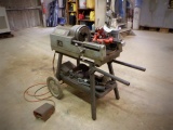 RIDGID 535 Power Threader, s/n AM14119F9, equipped with threader head, ream