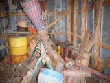 Cable Drill Cable Tools and Miscellaneous (Contents of Shed) (BUYER MUST LO