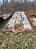 1979 DICKIRSON Tandem Axle Oilfield Float Trailer, VIN# 1283S, equipped wit