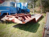 1981 ROGERS Model CH55LH1940-1.5, Tandem Axle Rigid Neck Lowboy Trailer, VI