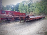 1981 ATOKA 50 Ton Tri-Axle Rigid Neck Lowboy Trailer, VIN# AT812267, equipp