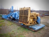 BETHLEHEM POWER PUMP Model H-150 6 x 12 Duplex Mud Pump, s/n 137, powered b