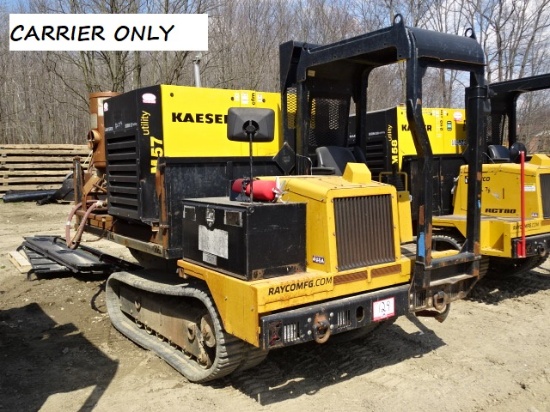 (CARRIER ONLY) (GIL 021) 2014 RAYCO Model RCT80 Crawler Blasting Rig, s/n R