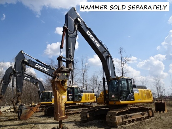 (GIL-085) 2017 JOHN DEERE Model 350G LC Hydraulic Excavator, s/n 1FF350GXHG