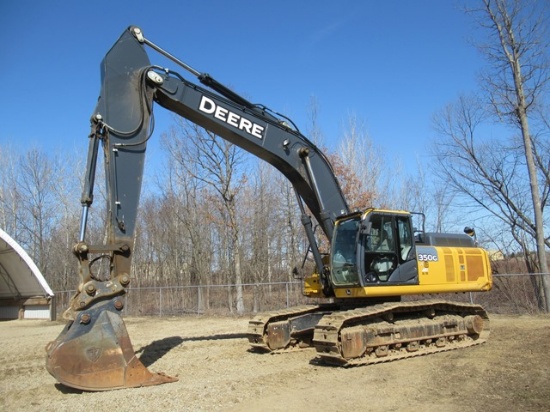 (GIL-130) 2017 JOHN DEERE Model 350G LC Hydraulic Excavator, s/n 1FF350GXHH