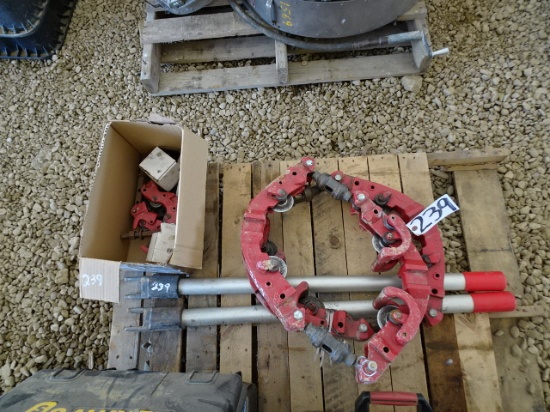 (2) REED Pipe Cutters and Accessories