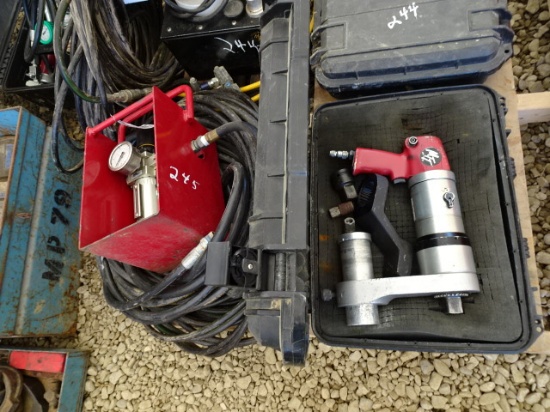 (GIL-045) MILLENNIUM Model MTT134 Pneumatic Torque Wrench, s/n 131947