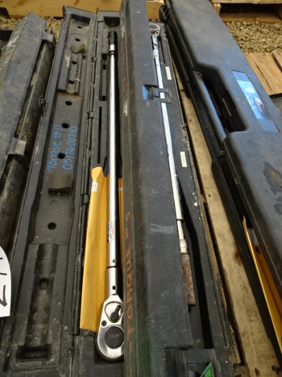 (2) 600 ft lb Torque Wrenches
