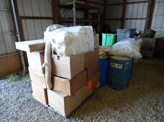Spill Kits and Diapers, and Containment Material