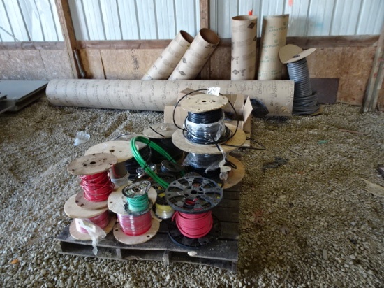 Sonotube, Wire, Troughs, and Shelves and Contents
