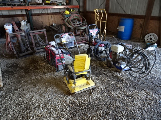 Miscellaneous Gas Powered Equipment for Parts, Shop Supplies, Torches and C