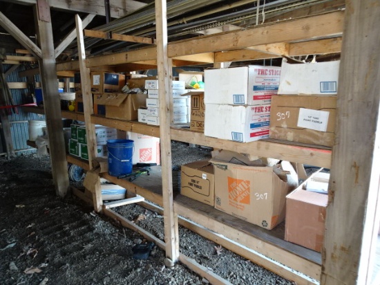 Contents of Shelves: Hardware and Miscellaneous