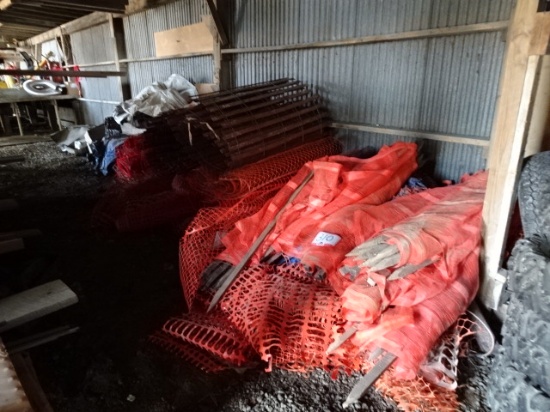 Temporary and Snow Fence, Plastic Tarps