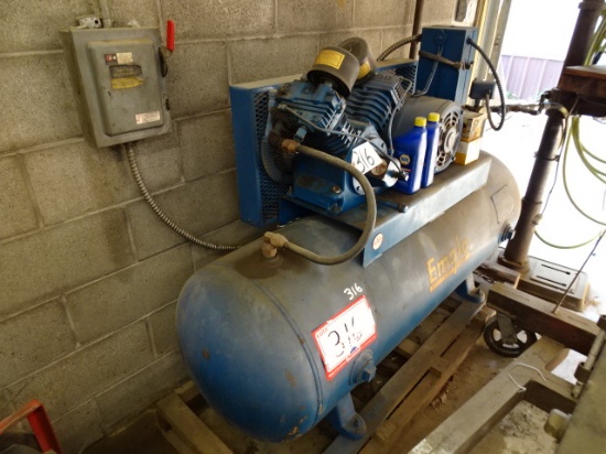 EMGLO 5HP, 3-Phase Shop Air Compressor