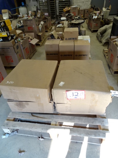 (5 Pallets) Truck and Trailer Parts, Rags, Filters, etc.