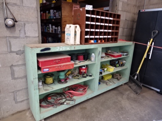 Work Bench and Contents and Headlight Adjustment Screen