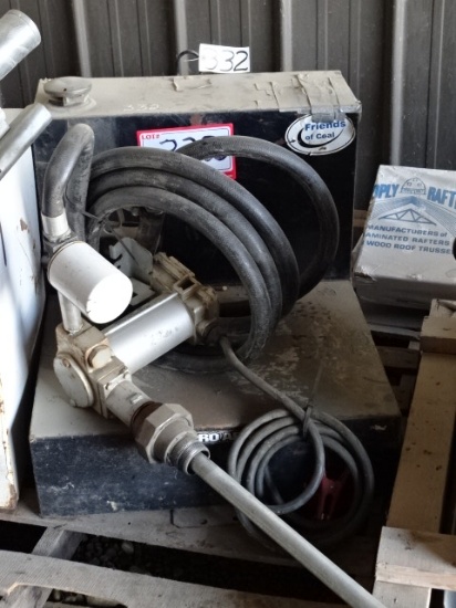 Pickup Truck Fuel Tank and 12 Volt Pump