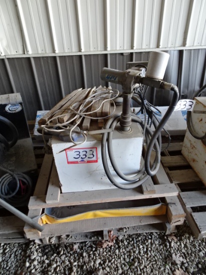 Pickup Truck Fuel Tank and 12 Volt Pump