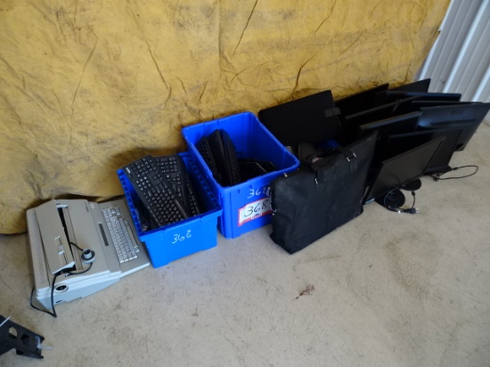 Keyboards and Speakers, Screens, and Typewriter