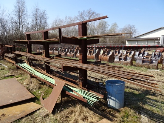 (3) Rebar Racks and Miscellaneous Steel