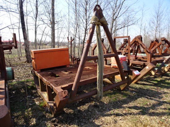 Tow Behind Welding Sled, with toolbox. In good condition.