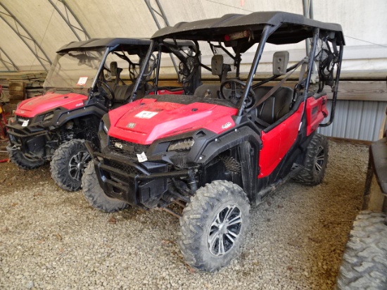 (GIL-144) 2017 HONDA Model Pioneer 1000, 4x4 Side By Side Utility Vehicle,