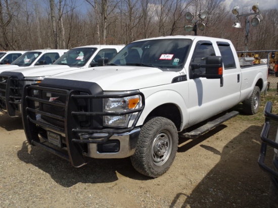 (P-115) 2012 FORD Model F-250XL Super Duty 4x4 Crew Cab Pickup Truck, VIN#