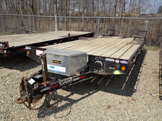 (GP-482) 2014 CAM SUPERLINE Model 5CAM820LDDO, 8'x20' Tandem Axle Tag-A-Lon