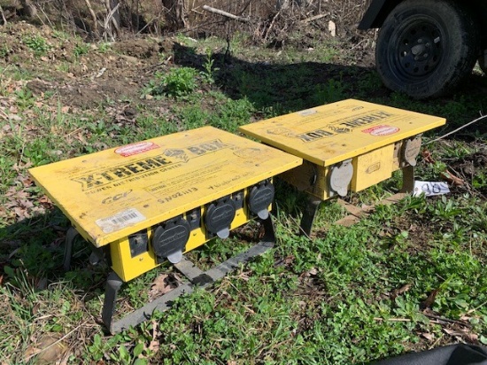 (2)  XTREME Box Power Distribution Spiders