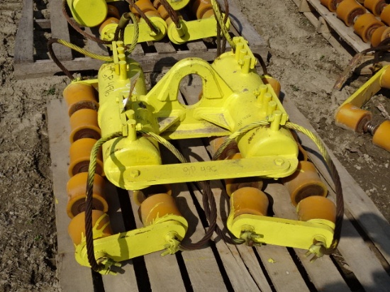 (GP-496) DMI Model RC, 6"-12" Pipe Roller Cradle, s/n 3834 In good conditio