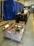 (7 Pallets) Assorted Lubricants, Coolants, Grease, Pumps, and Cleaners