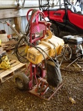 (GP-458) HARRINGTON 2-Ton Electric Chain Hoist, s/n 00154733. In good condi