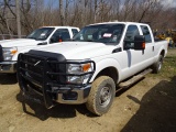 (P-116) 2012 FORD Model F-250XL Super Duty 4x4 Extended Cab Pickup Truck, V
