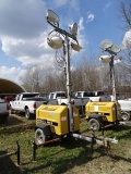 (GP-473) 2012 ALLMAND Model Night Lite Pro II Portable Light Plant, s/n 154