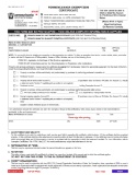 SALES TAX-Save time and send your exemption early!