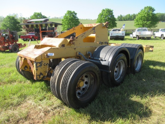 Tri-Axle Transport Dolly, equipped with air ride suspension and 275/70R22.5
