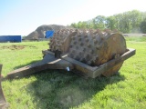 (Unit #RL217) HYSTER Tow Behind Dual Drum Sheepsfoot, equipped with (2) 60
