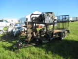 (Unit #TT42) 2007 CAM SCOUT Tandem Axle Tag-A-Long Trailer, VIN# 5JPBU182X7