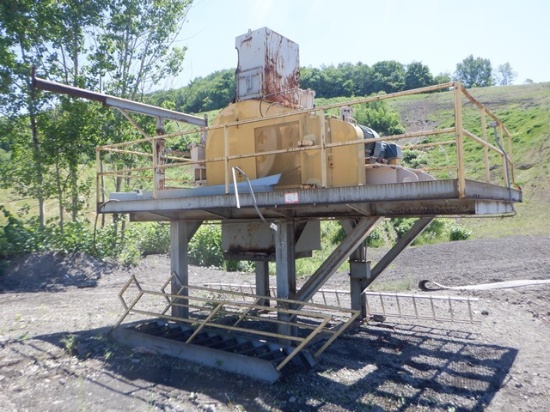 2012 GUNDLACH Model 4020S Roll Crusher, s/n 2673, powered by (2) 60HP elect