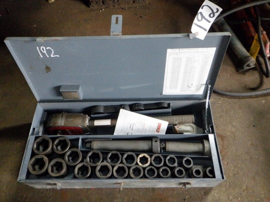 SWENCH 1" Manual Impact Torque Multiplier/Ratchet, with sockets (BC)