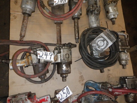 (4) 1" Pneumatic Impact Wrenches