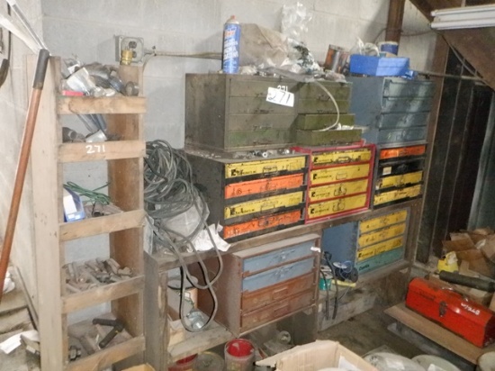 Parts Drawers and Contents (BUYER MUST LOAD)