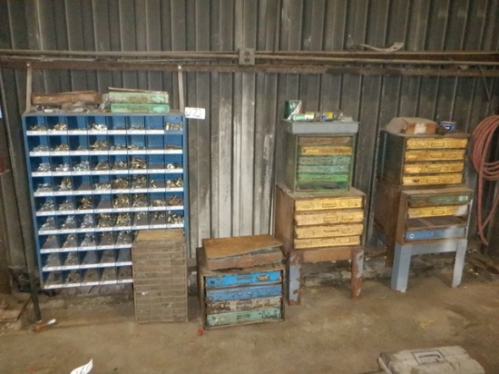 Bolt Bin and Parts Drawers (BUYER MUST LOAD)