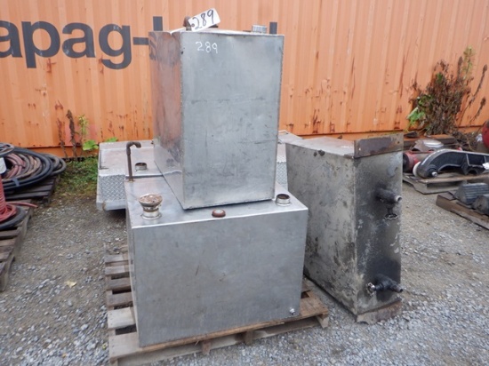 (4) Aluminum Tanks