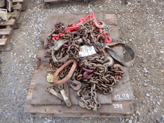 (5 Pallets) Chains and Binders