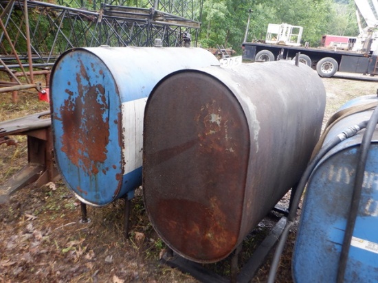 (2) 275 Gallon Steel Tanks