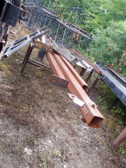Boom Saddle, Spreader Bars, and Rack
