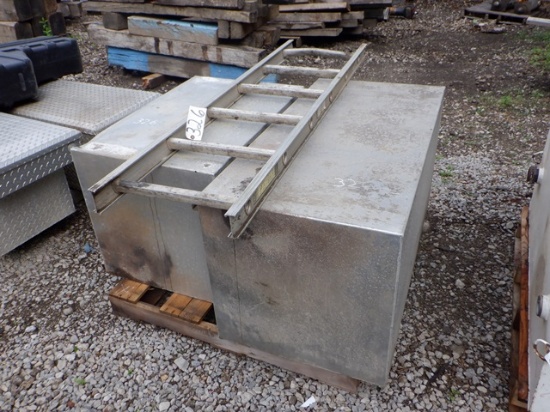 (2) Aluminum Storage Boxes