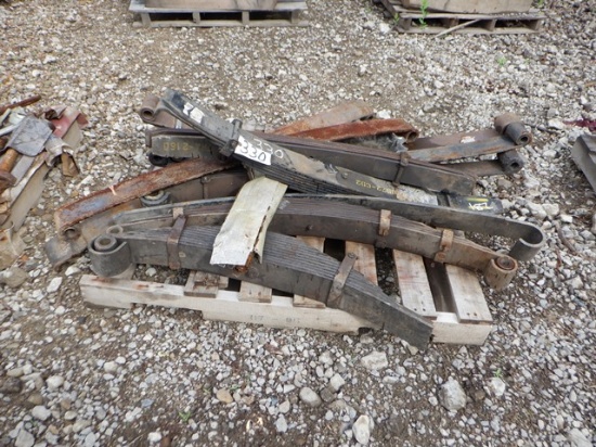 Springs, Spindles, Yokes, Spring Holders, and Plastic Fenders